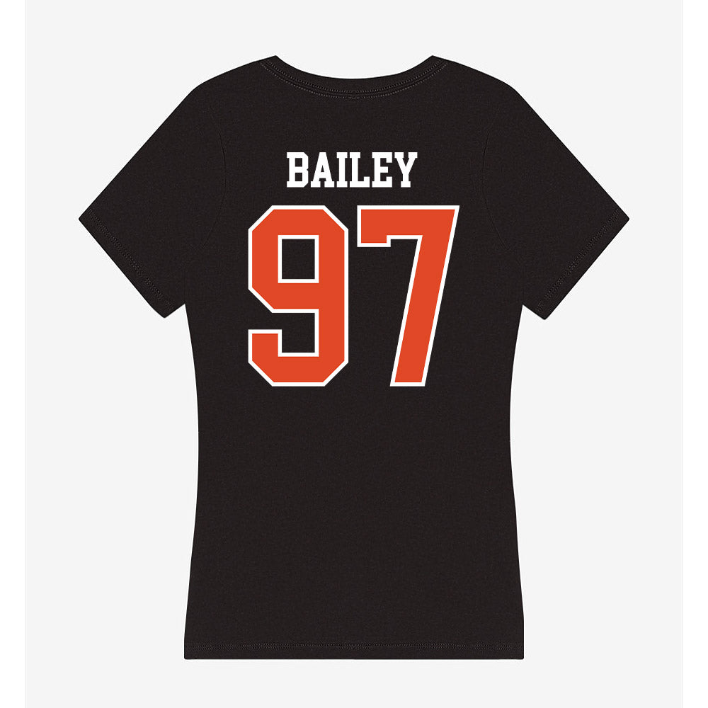 Oregon State - NCAA Football : Tyler Bailey - Women's V-Neck T-Shirt-1