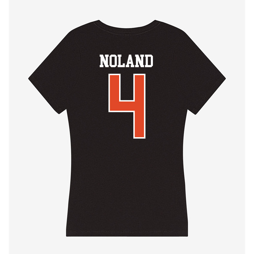 Oregon State - NCAA Football : Xavyion Noland - Women's V-Neck T-Shirt-1