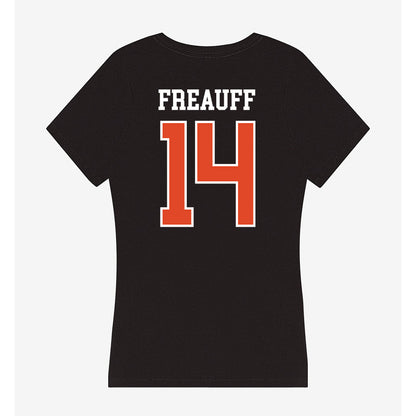 Oregon State - NCAA Football : Eddie Freauff - Women's V-Neck T-Shirt-1