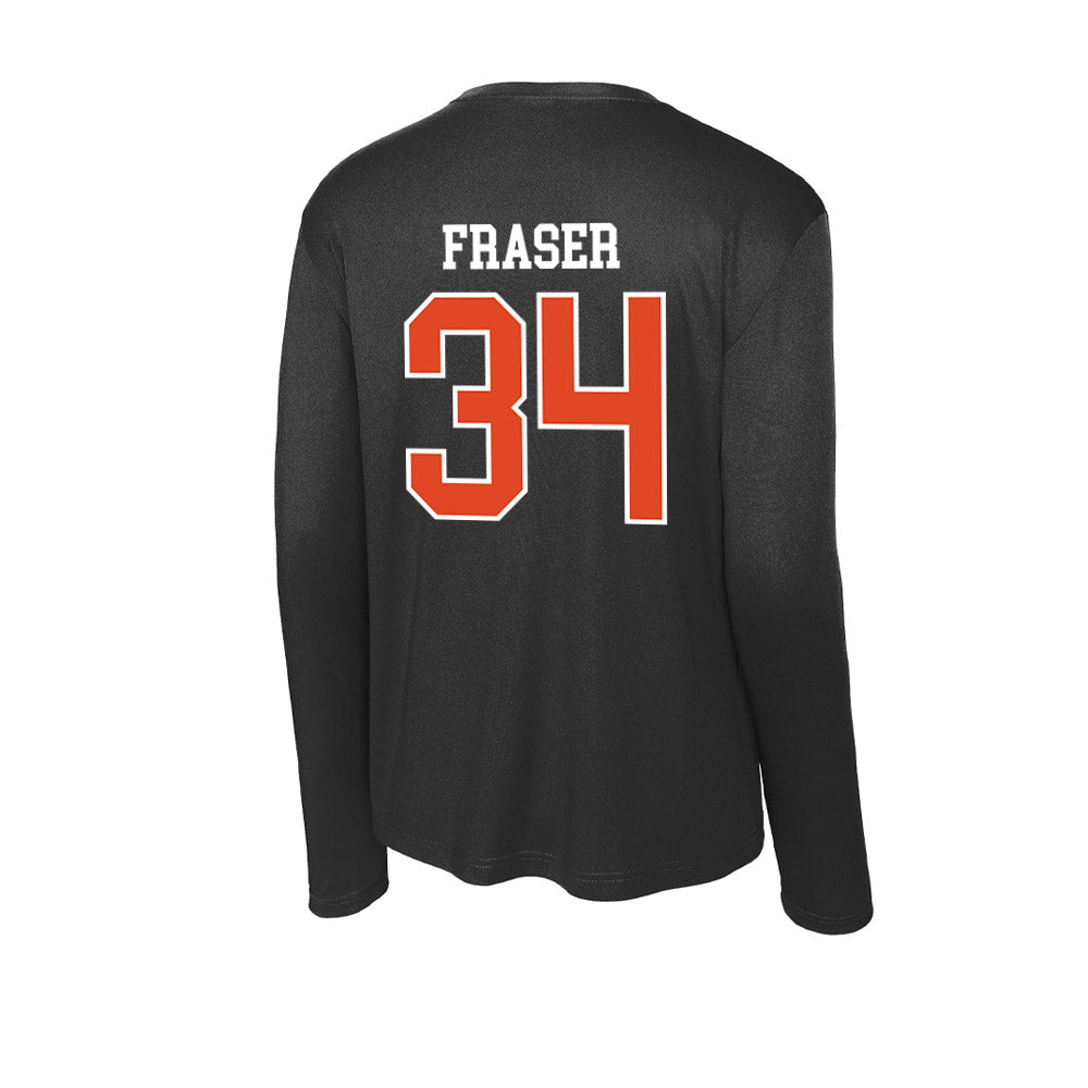 Oregon State - NCAA Baseball : Max Fraser - Activewear Long Sleeve T-Shirt-1