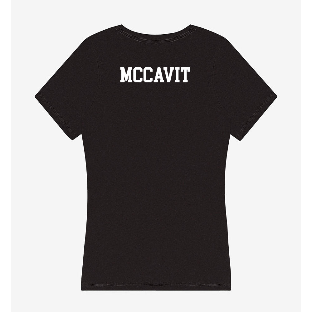 Oregon State - NCAA Men's Rowing : Luke McCavit - Women's V-Neck T-Shirt-1