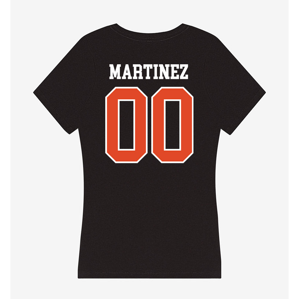 Oregon State - NCAA Women's Soccer : Samantha Martinez - Women's V-Neck T-Shirt-1
