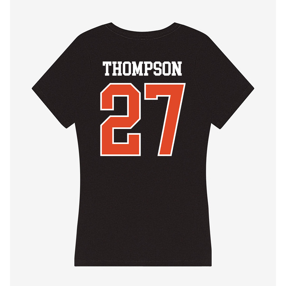 Oregon State - NCAA Softball : Tristian Thompson - Women's V-Neck T-Shirt-1