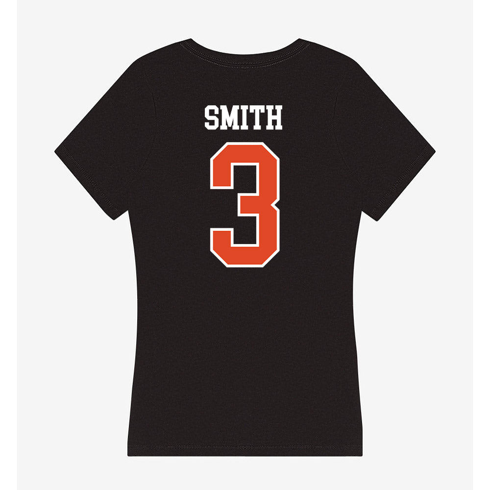 Oregon State - NCAA Women's Soccer : Abby Smith - Women's V-Neck T-Shirt-1