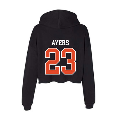 Oregon State - NCAA Football : Exodus Ayers - Women's Crop Fleece Hoodie-1