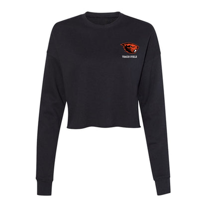 Oregon State - NCAA Women's Track & Field : Beatrice Pettersson - Women's Cropped Crew Fleece-0