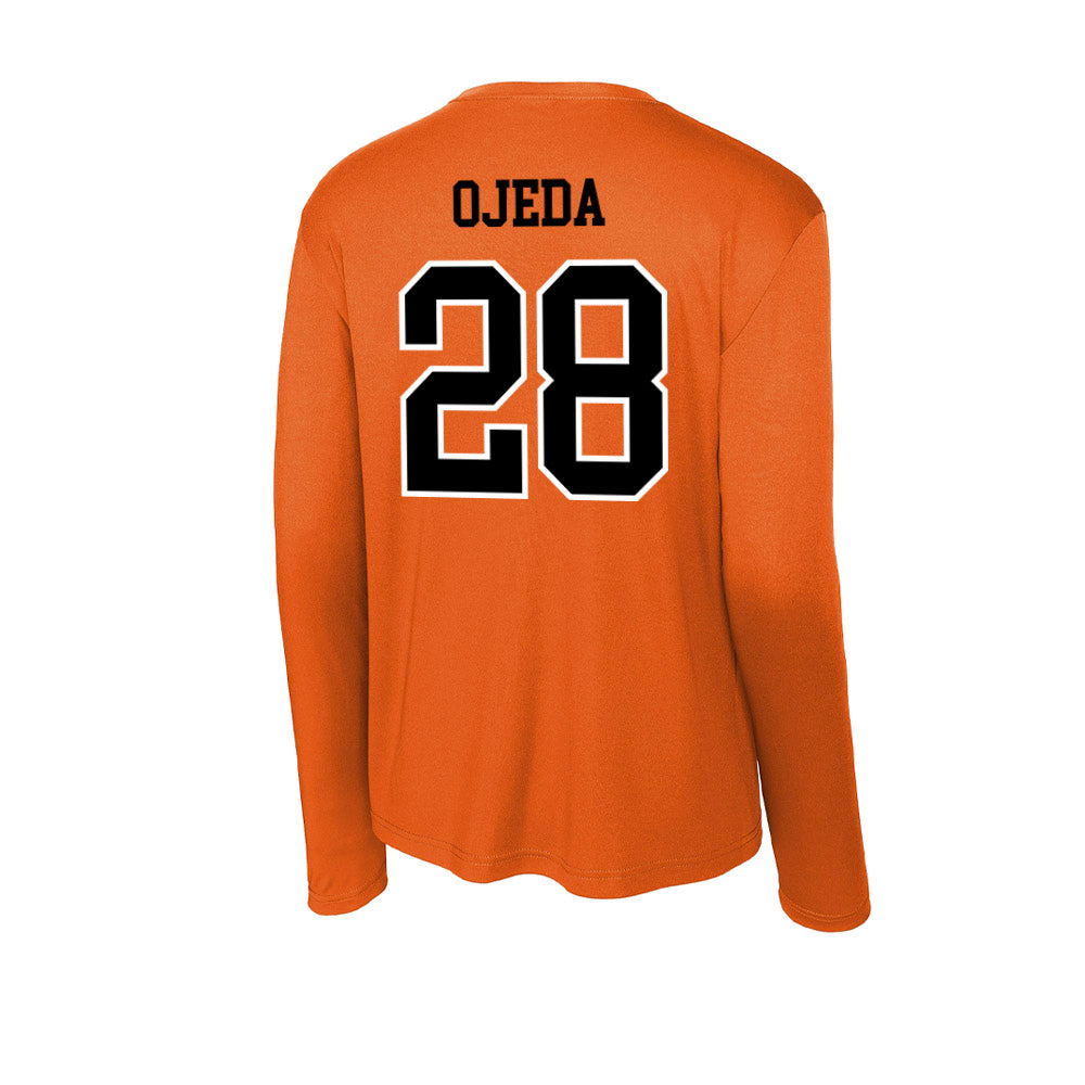 Oregon State - NCAA Football : Caleb Ojeda - Activewear Long Sleeve T-Shirt-1