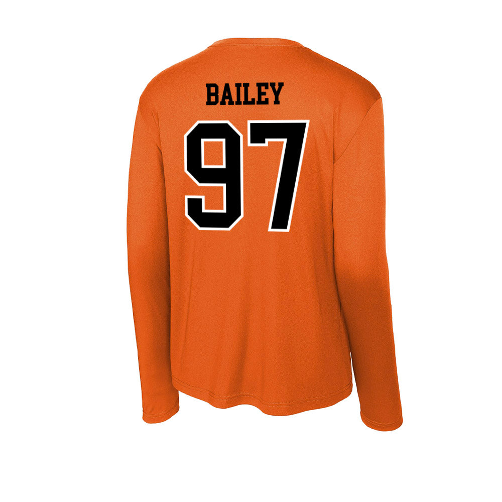 Oregon State - NCAA Football : Tyler Bailey - Activewear Long Sleeve T-Shirt-1