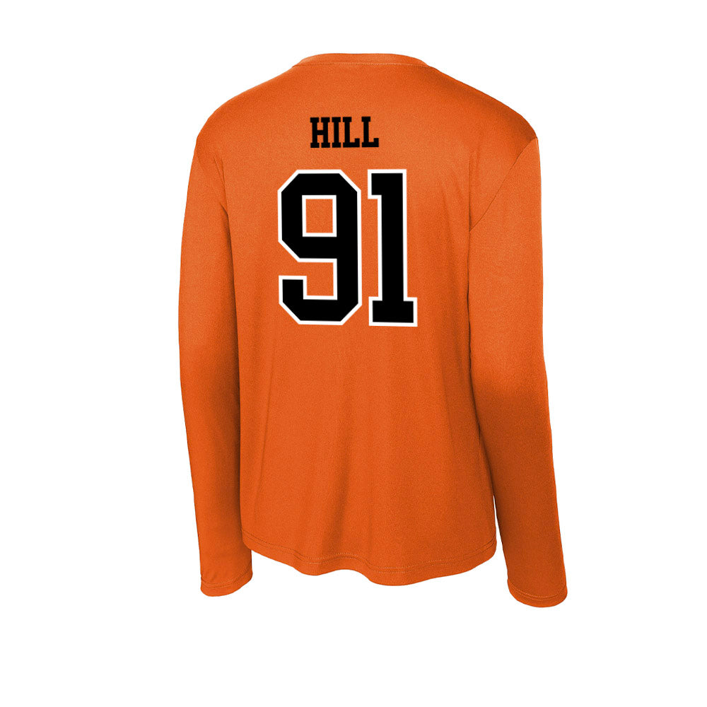 Oregon State - NCAA Football : Jaylen Hill - Activewear Long Sleeve T-Shirt-1