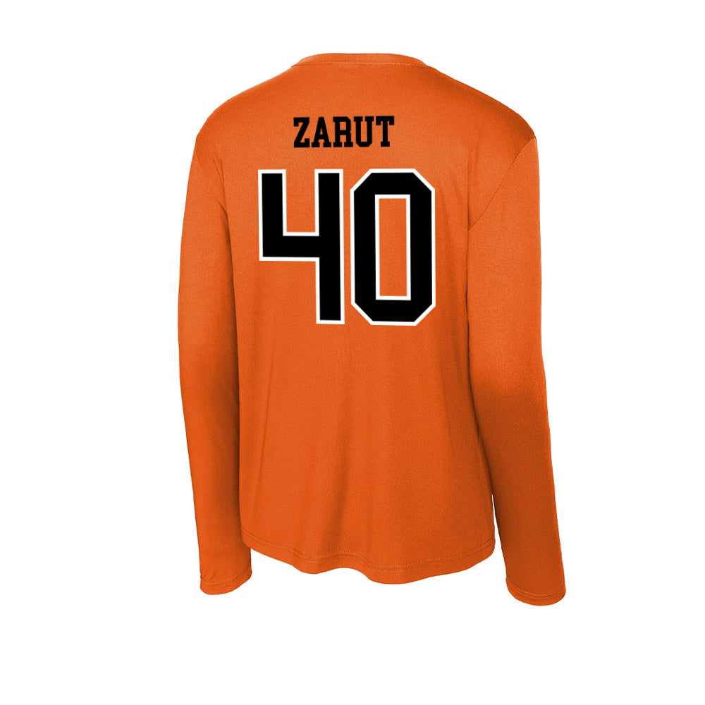 Oregon State - NCAA Football : Jonathan Zarut - Activewear Long Sleeve T-Shirt-1
