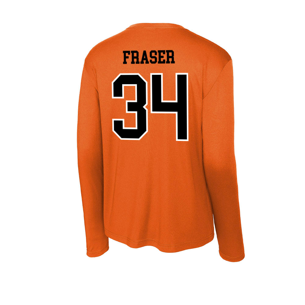 Oregon State - NCAA Baseball : Max Fraser - Activewear Long Sleeve T-Shirt-1