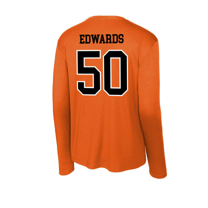 Oregon State - NCAA Baseball : Zach Edwards - Activewear Long Sleeve T-Shirt-1