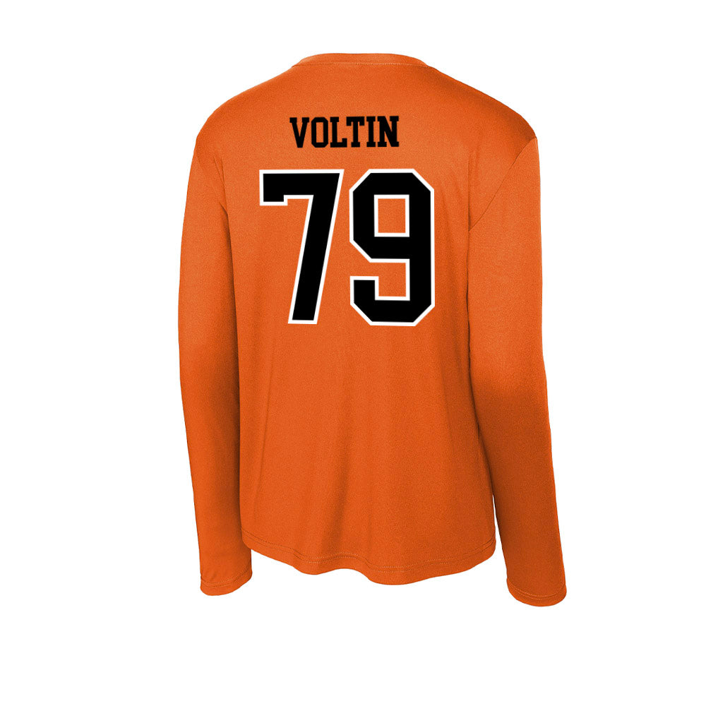 Oregon State - NCAA Football : Tyler Voltin - Activewear Long Sleeve T-Shirt-1