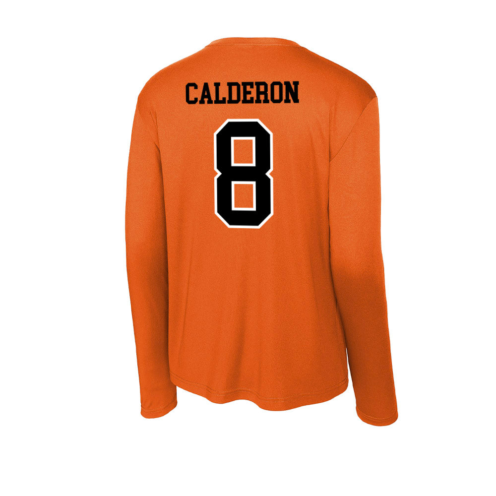 Oregon State - NCAA Women's Soccer : Isa Calderon - Activewear Long Sleeve T-Shirt-1