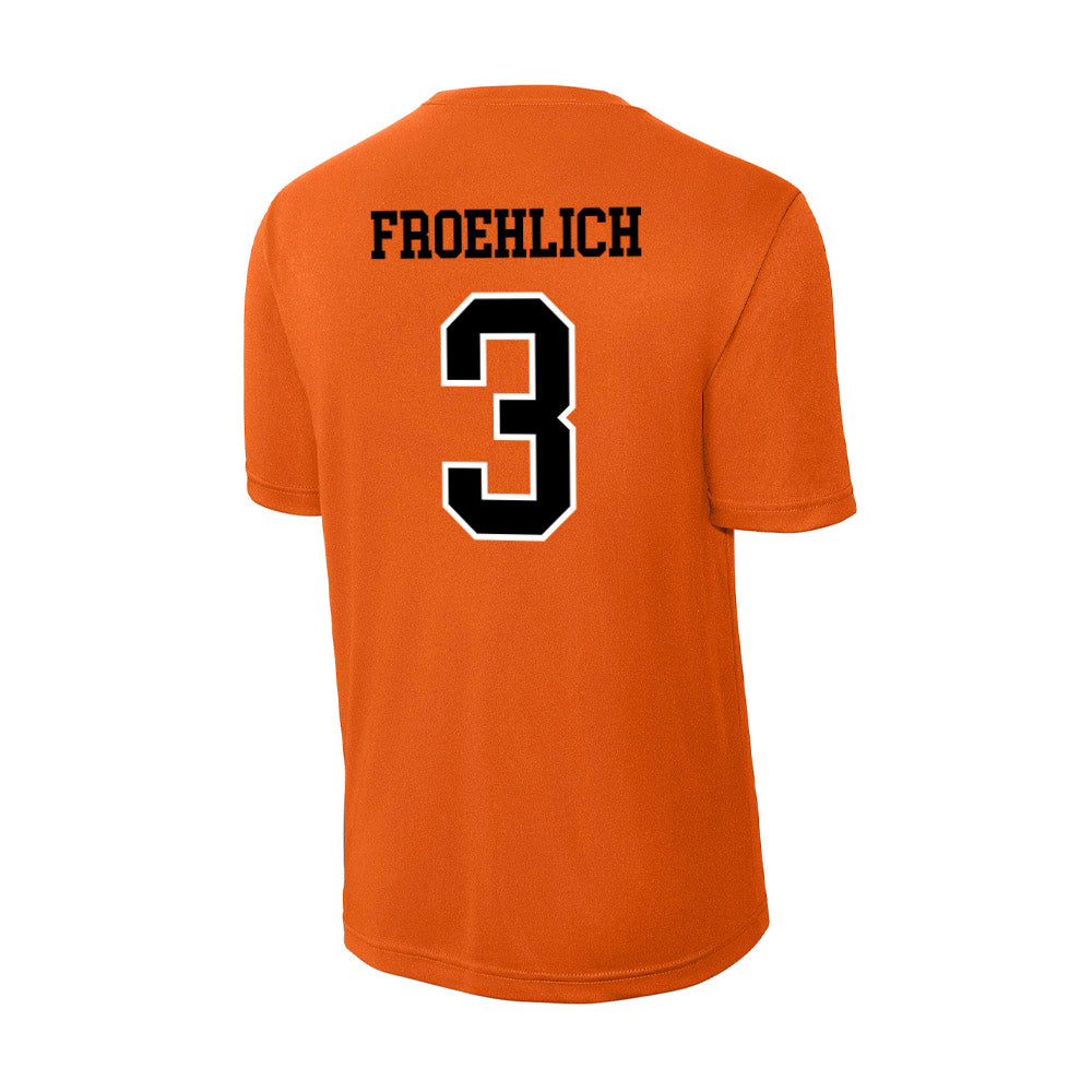 Oregon State - NCAA Women's Volleyball : AC Froehlich - Classic Shersey Activewear T-Shirt-1