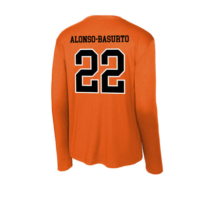 Oregon State - NCAA Women's Basketball : Lara Alonso-Basurto - Activewear Long Sleeve T-Shirt-1