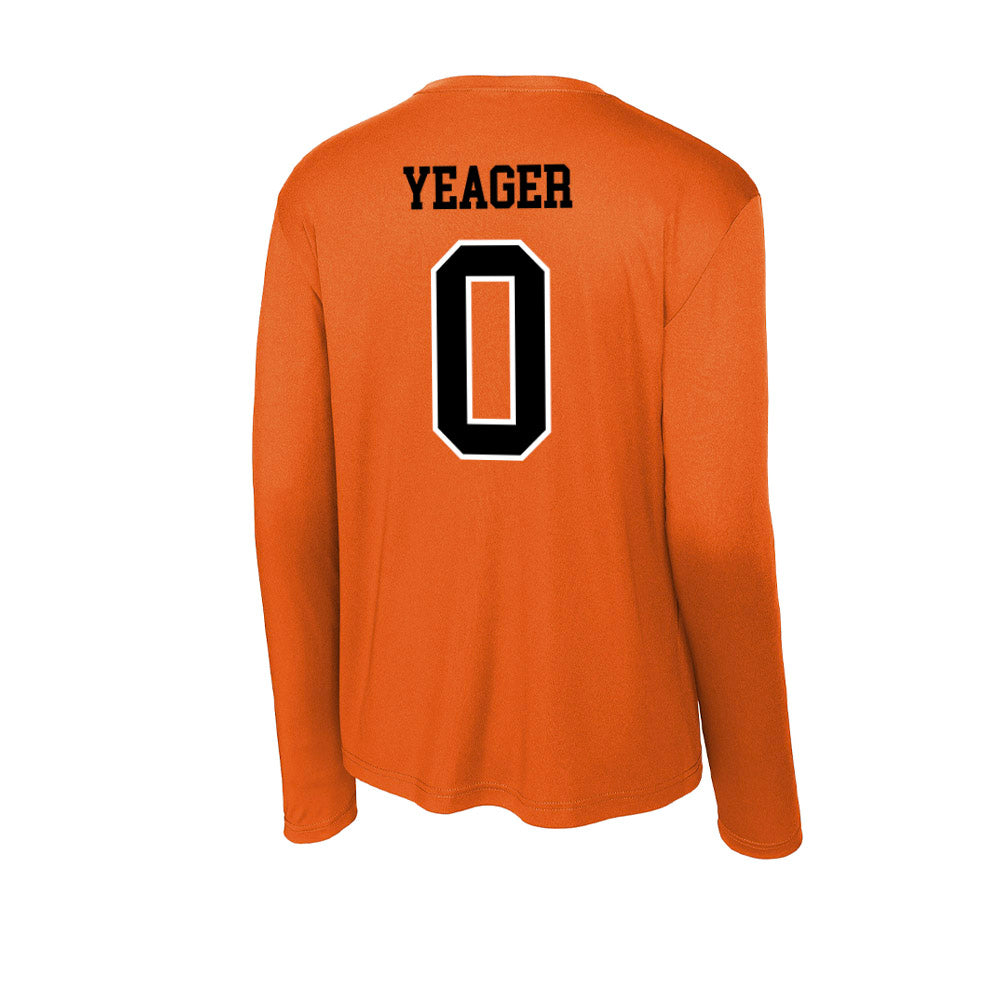 Oregon State - NCAA Baseball : Isaac Yeager - Activewear Long Sleeve T-Shirt-1