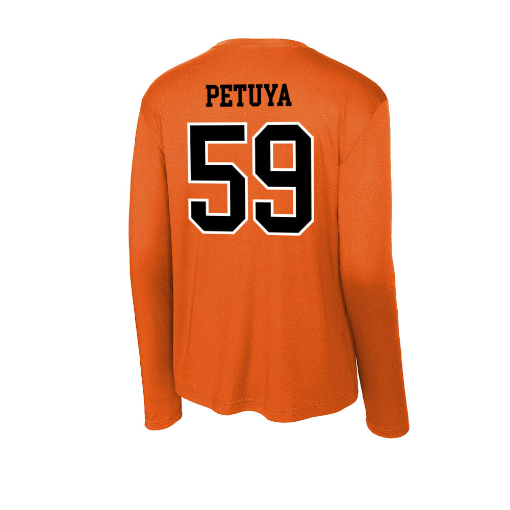 Oregon State - NCAA Football : Frankie Petuya - Activewear Long Sleeve T-Shirt-1