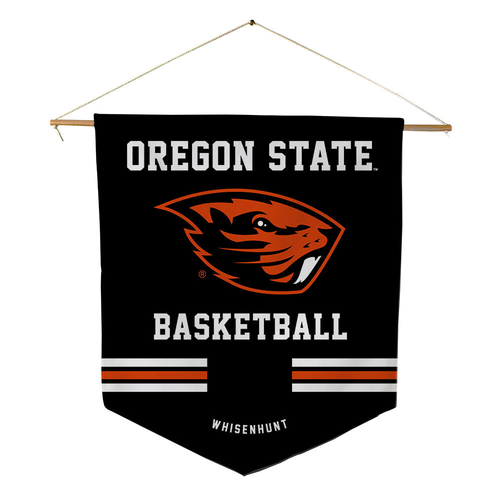 Oregon State - NCAA Women's Basketball : Gabe Whisenhunt - Pennant - 18" x 21"-0