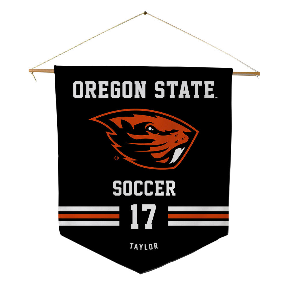 Oregon State - NCAA Women's Soccer : Chloe Taylor - Pennant - 18" x 21"-0