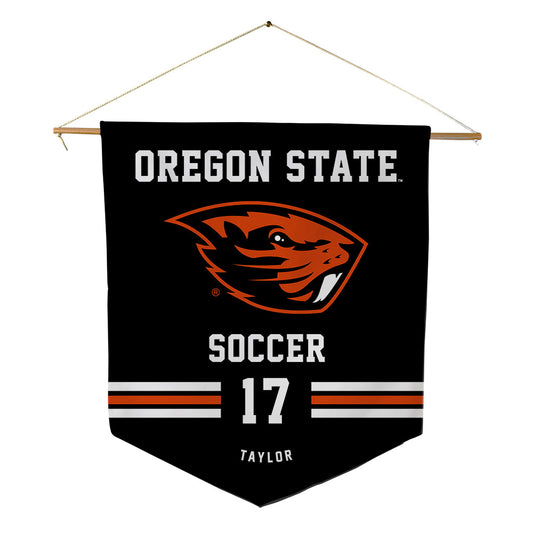 Oregon State - NCAA Women's Soccer : Chloe Taylor - Pennant - 18" x 21"-0