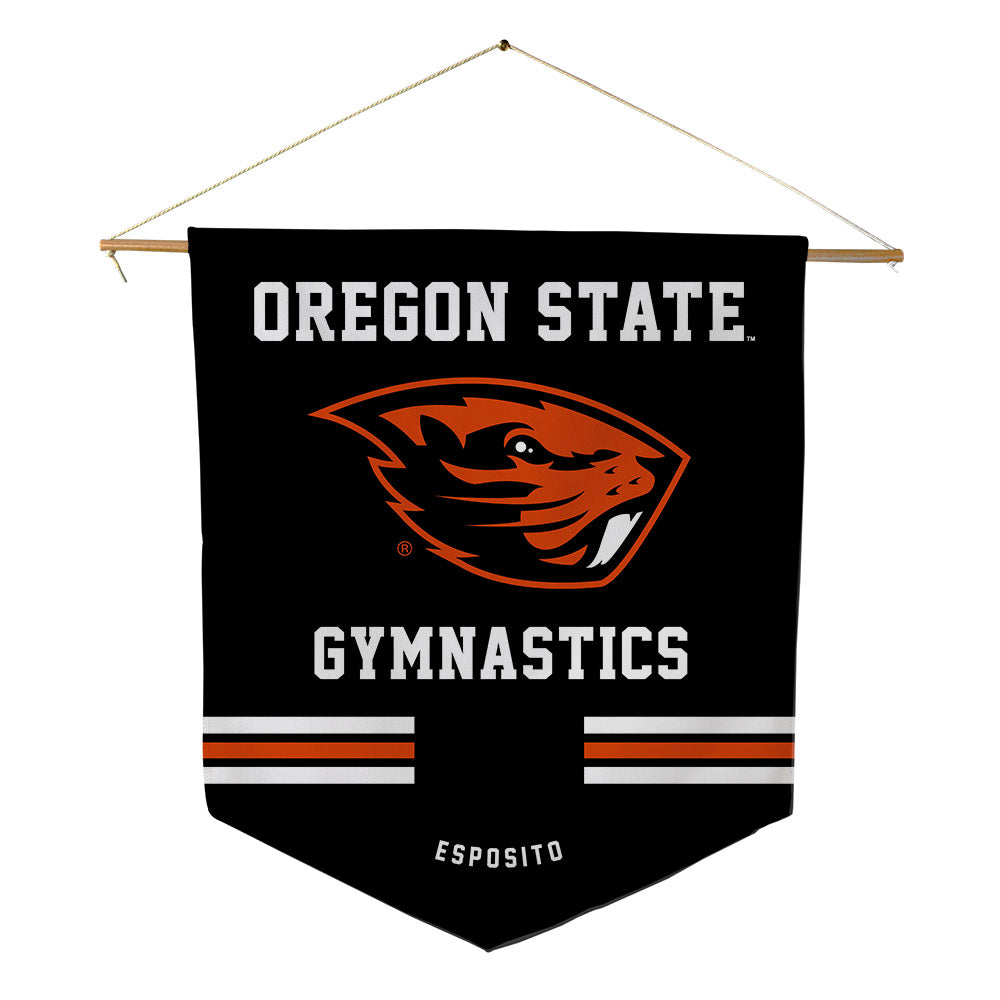 Oregon State - NCAA Women's Gymnastics : Sophia Esposito - Pennant - 18" x 21"-0