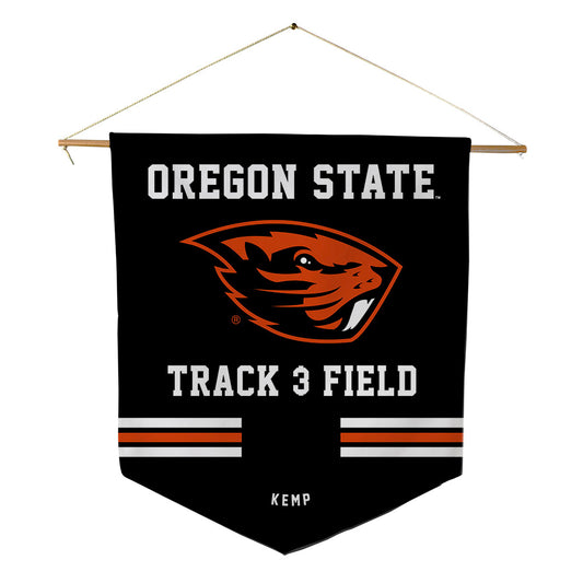 Oregon State - NCAA Men's Track & Field : Mia Kemp - Pennant - 18" x 21"-0