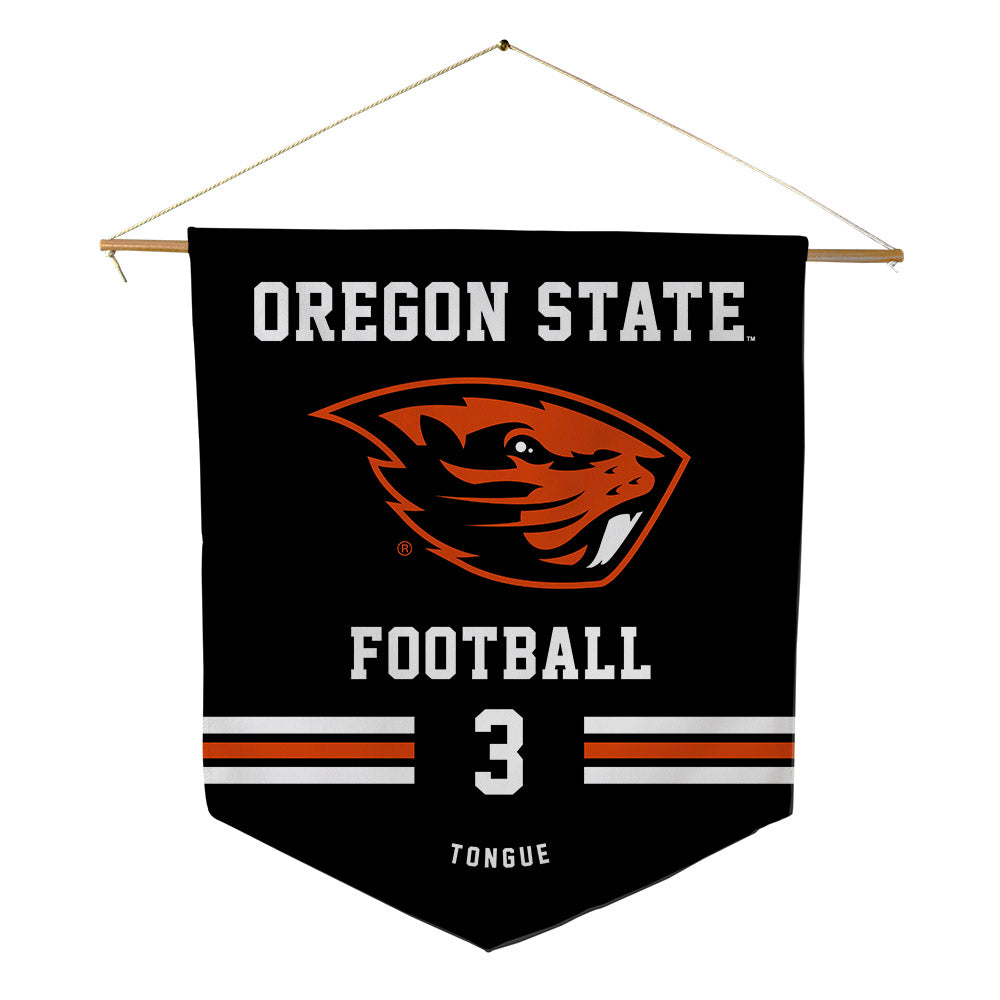 Oregon State - NCAA Football : Makiya Tongue - Pennant - 18" x 21"-0