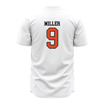 Oregon State - NCAA Baseball : Jace Miller - White Jersey-1