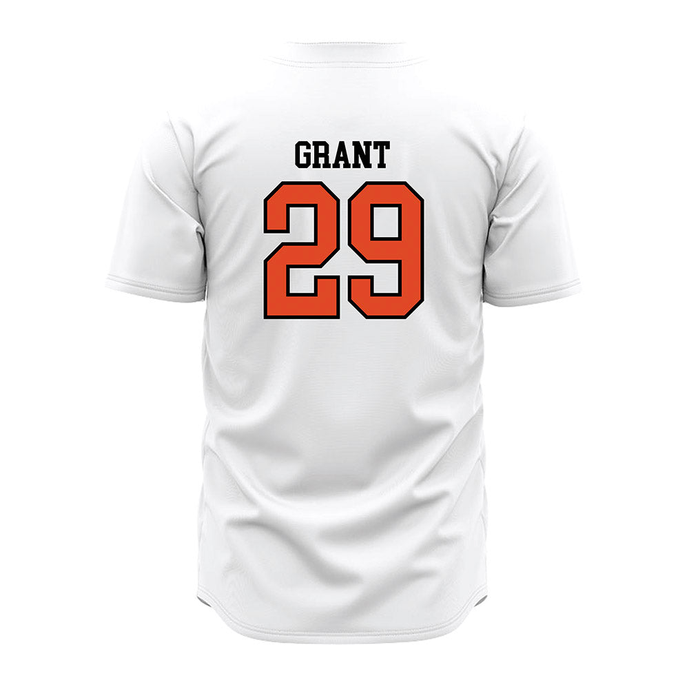 Oregon State - NCAA Baseball : Dyson Grant - White Jersey-1