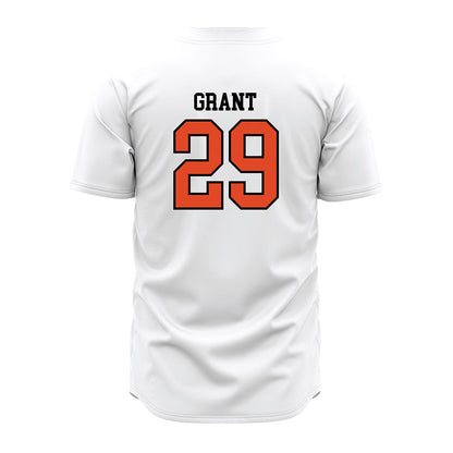 Oregon State - NCAA Baseball : Dyson Grant - White Jersey-1