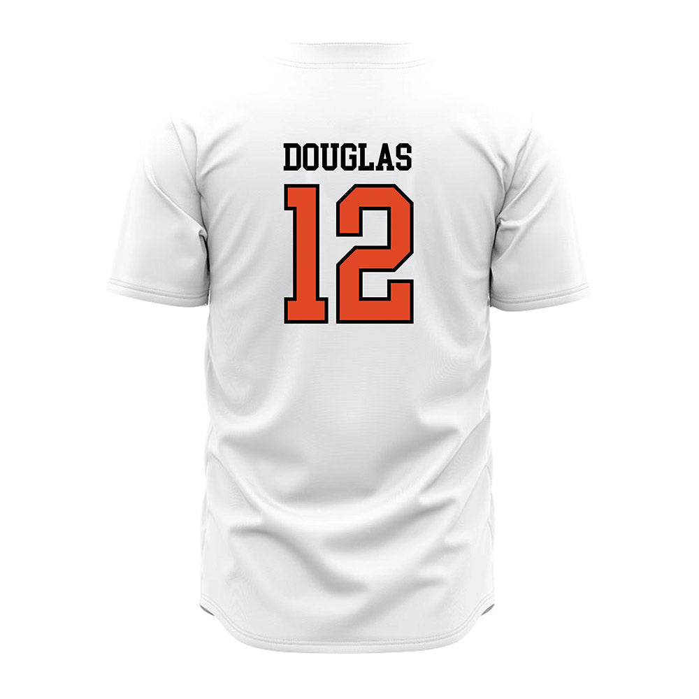 Oregon State - NCAA Baseball : Tanner Douglas - White Jersey-1