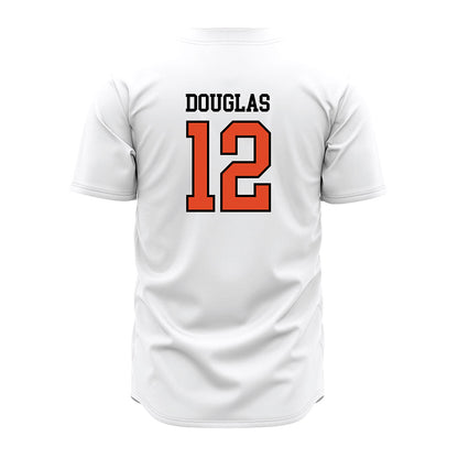 Oregon State - NCAA Baseball : Tanner Douglas - White Jersey-1
