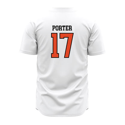 Oregon State - NCAA Baseball : Ethan Porter - White Jersey-1