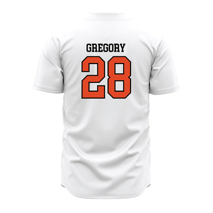 Oregon State - NCAA Baseball : Calvin Gregory - White Jersey-1