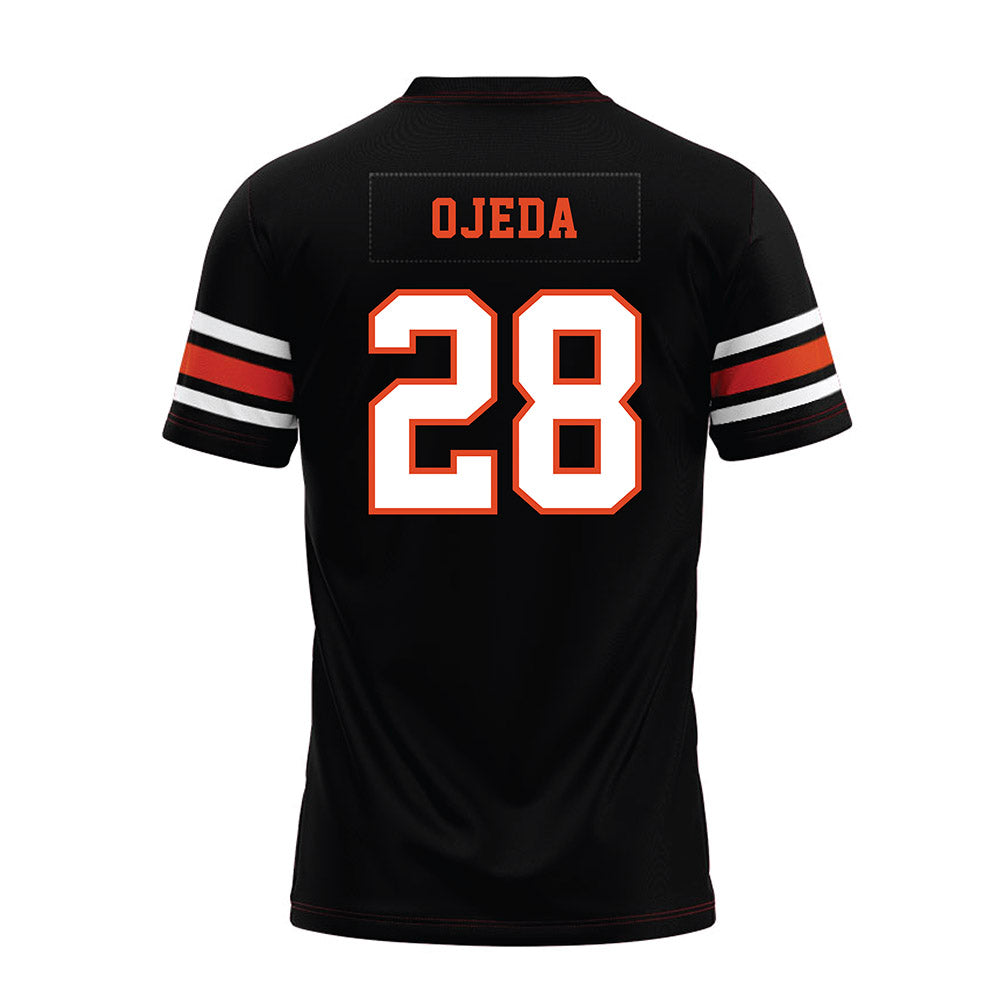 Oregon State - NCAA Football : Caleb Ojeda - Black Premium Football Jersey-1