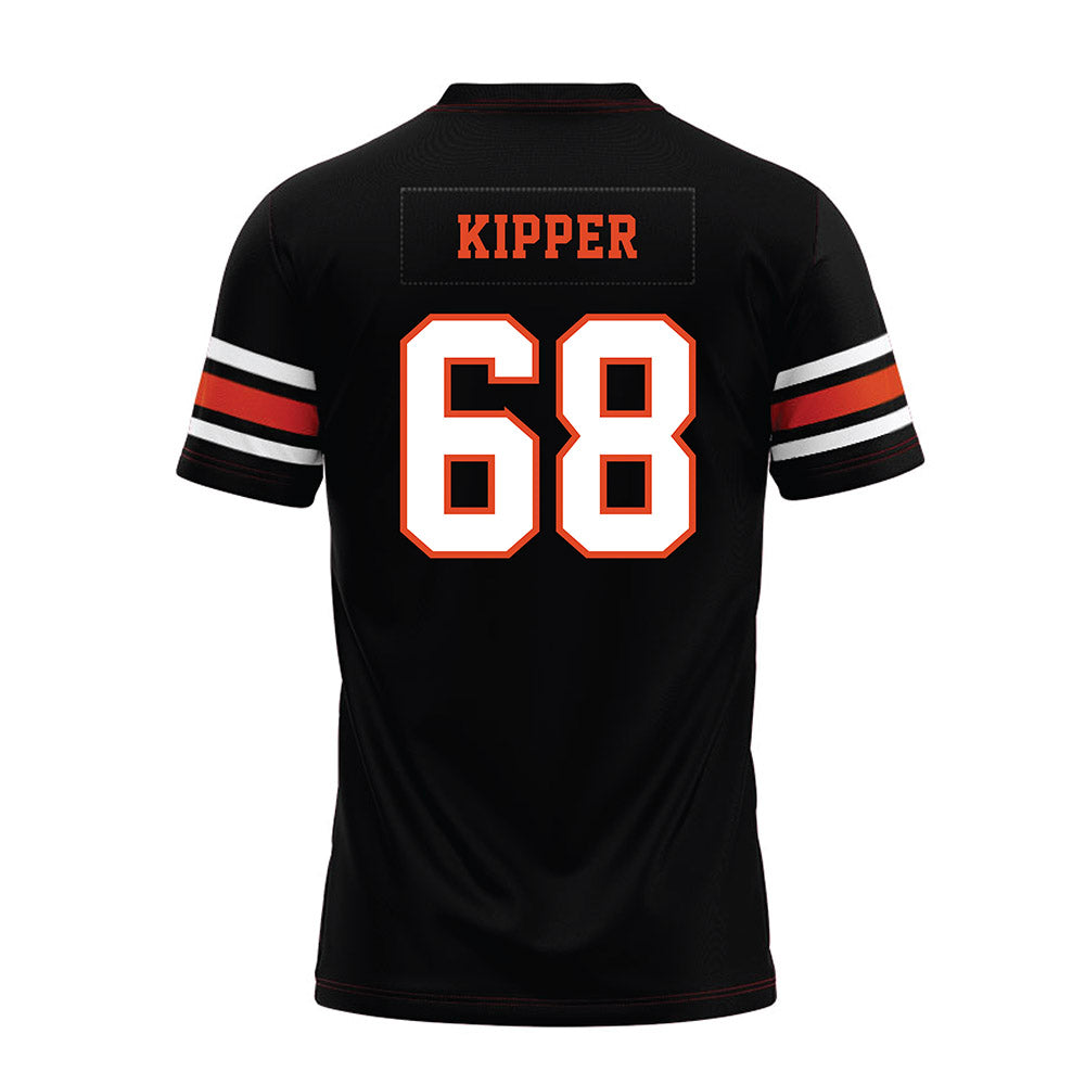 Oregon State - NCAA Football : Brandon Kipper - Black Premium Football Jersey-1