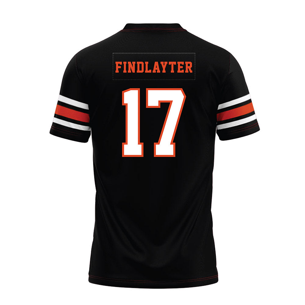 Oregon State - NCAA Football : Ishmael Findlayter - Black Premium Football Jersey-1