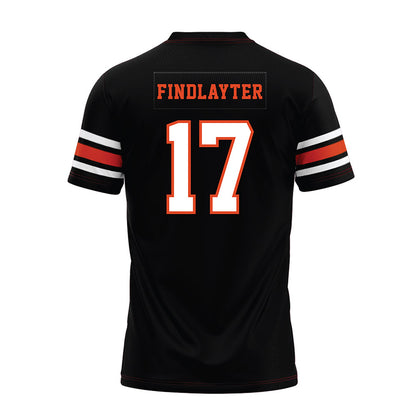 Oregon State - NCAA Football : Ishmael Findlayter - Black Premium Football Jersey-1