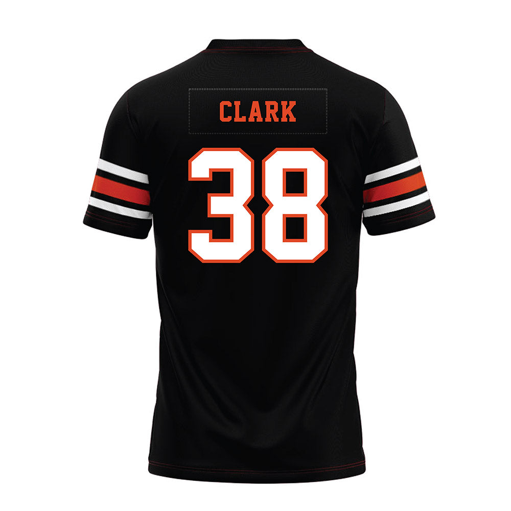 Oregon State - NCAA Football : Milan Clark - Black Premium Football Jersey-1