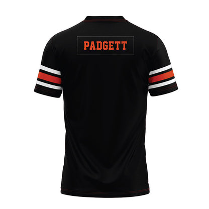 Oregon State - NCAA Football : Jayden Padgett - Black Premium Football Jersey-1