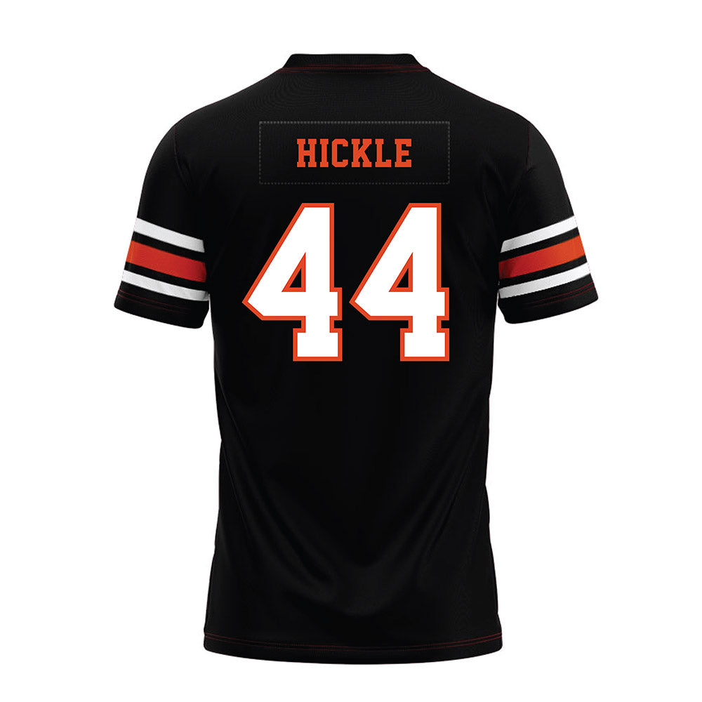 Oregon State - NCAA Football : Takari Hickle - Black Premium Football Jersey-1