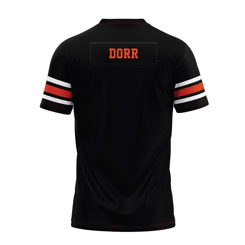 Oregon State - NCAA Football : Adel Dorr - Black Premium Football Jersey-1