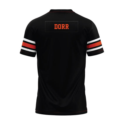 Oregon State - NCAA Football : Adel Dorr - Black Premium Football Jersey-1