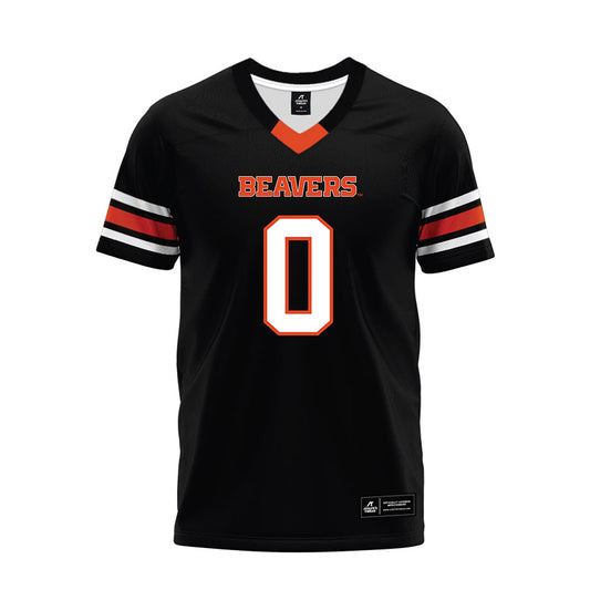 Oregon State - NCAA Football : Aaron Butler - Black Premium Football Jersey-0