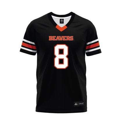 Oregon State - NCAA Football : Sailasa Vadrawale III - Black Premium Football Jersey-0