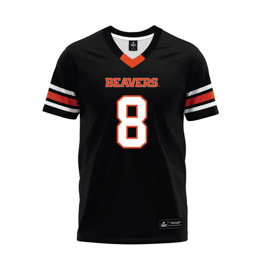 Oregon State - NCAA Football : Sailasa Vadrawale III - Black Premium Football Jersey-0