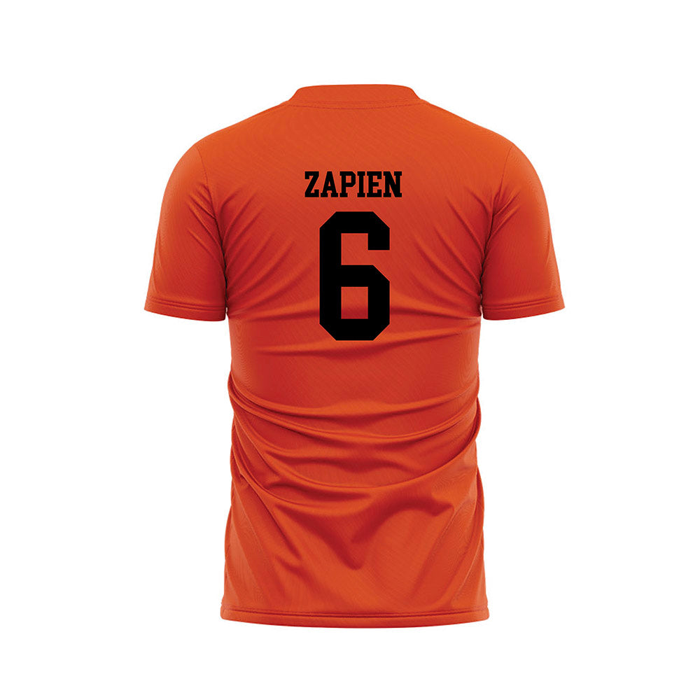 Oregon State - NCAA Men's Soccer : Javier Zapien - Orange Soccer Jersey-1