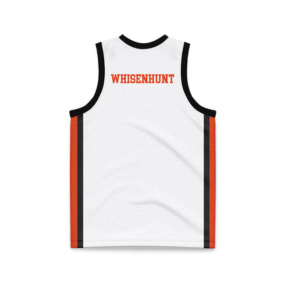 Oregon State - NCAA Women's Basketball : Gabe Whisenhunt - White Basketball Jersey-1