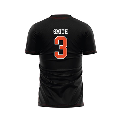 Oregon State - NCAA Women's Soccer : Abby Smith - Black Soccer Jersey-1